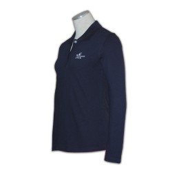 P232 女性polo恤訂做  女性polo恤設計     寶藍色 P232 女性polo恤訂做  女性polo恤設計     寶藍色